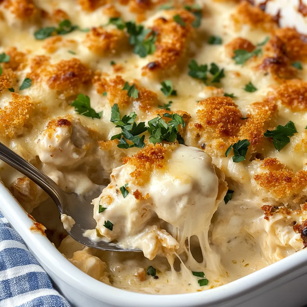 Mozzarella Chicken Dinner Bake
