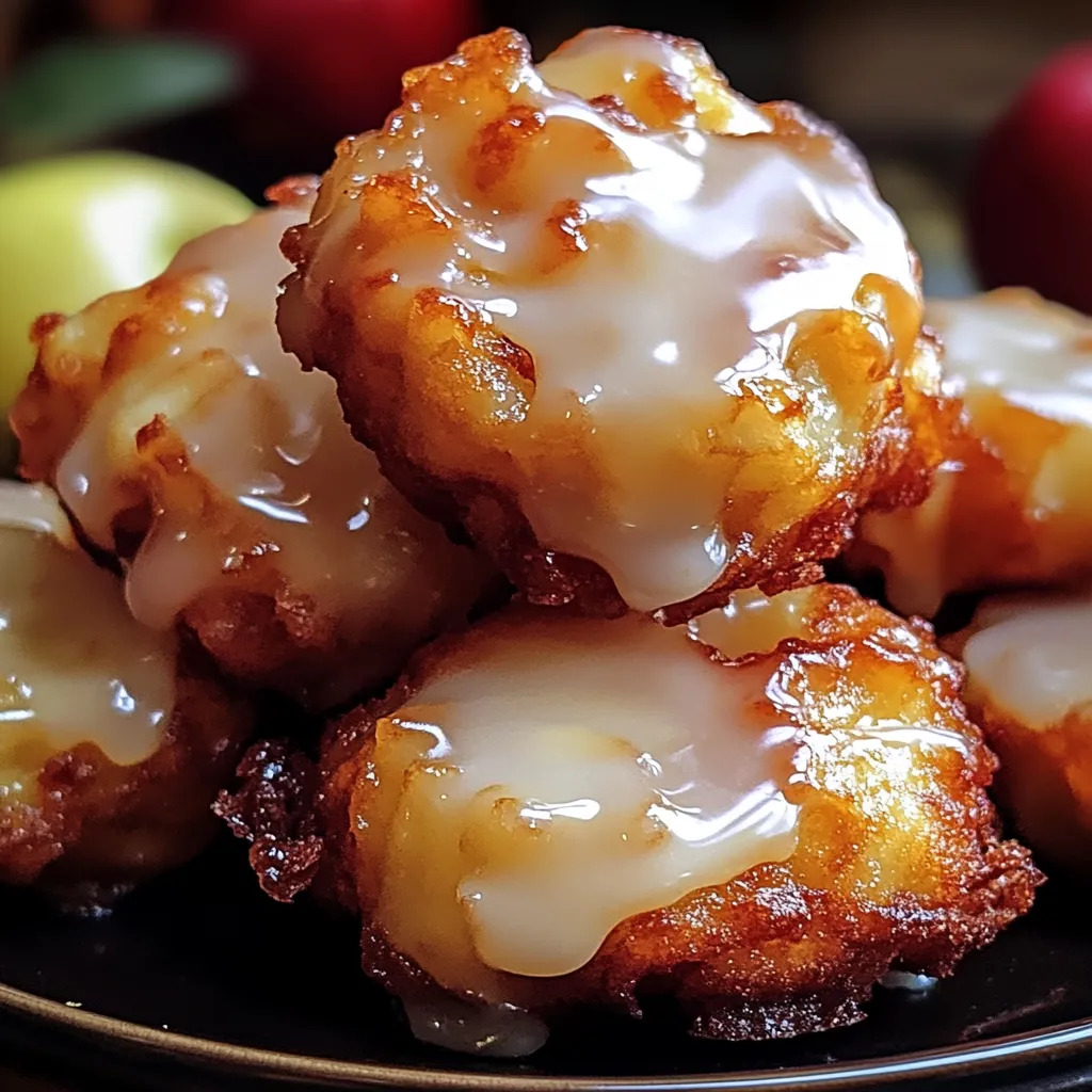 Baked Apple Fritters Recipe