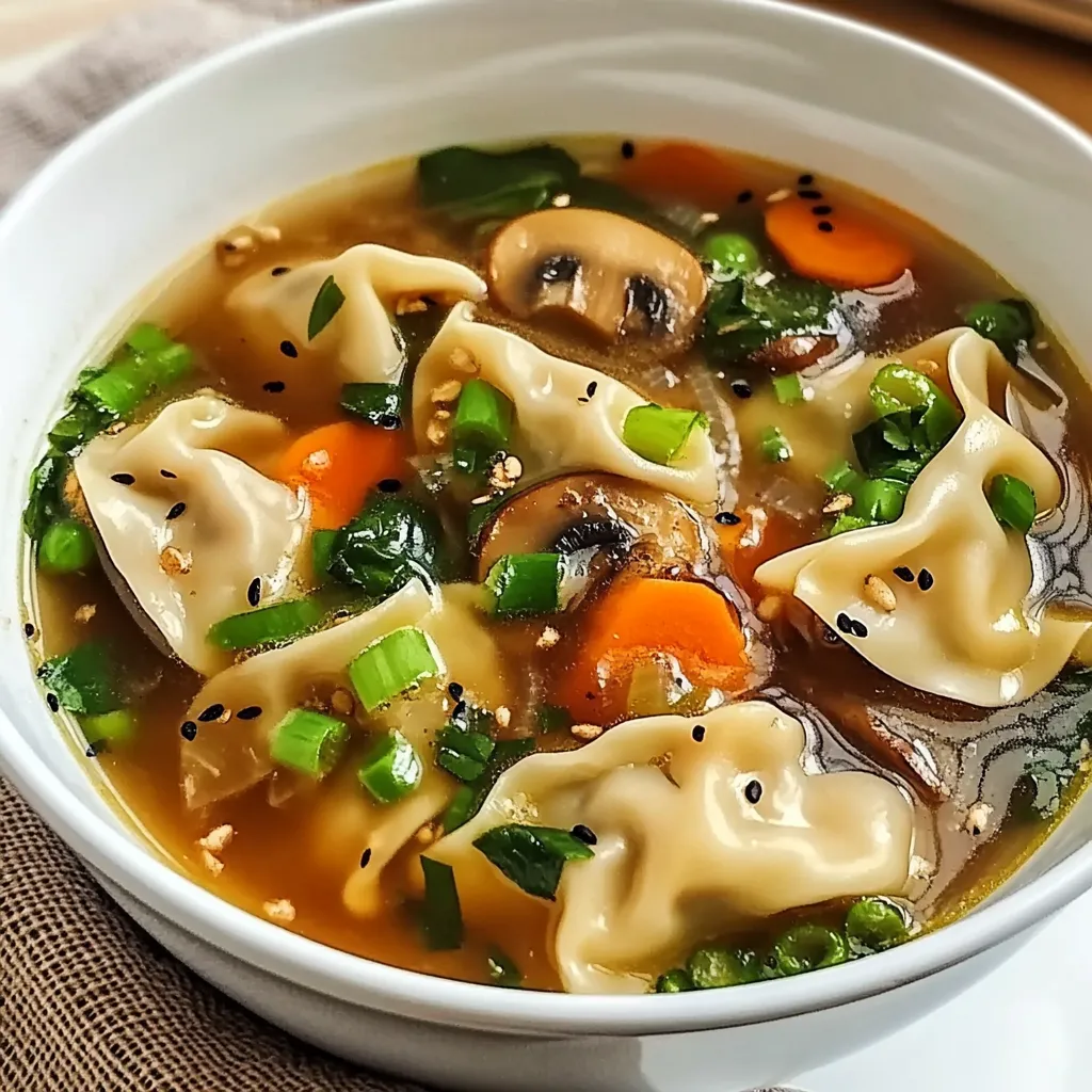 Potsticker Soup Recipe
