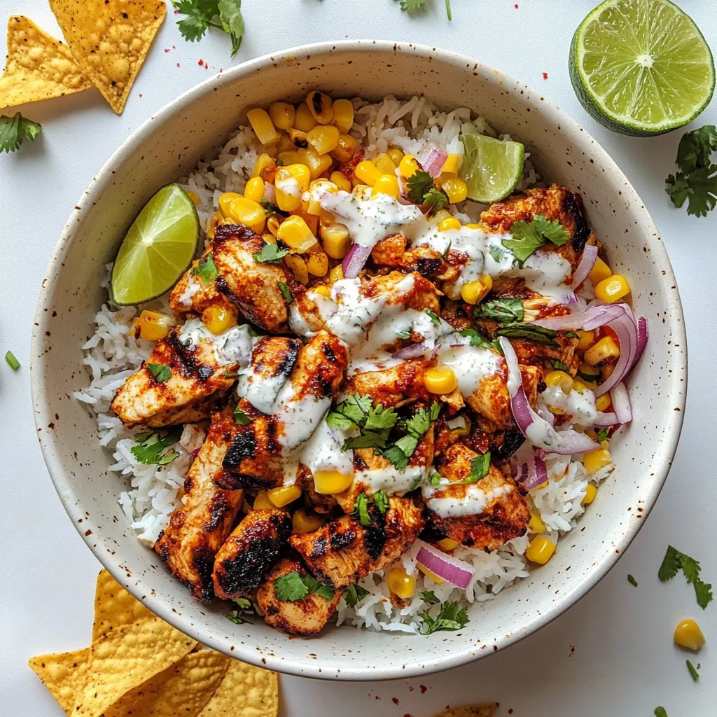 Street Corn Chicken Bowl