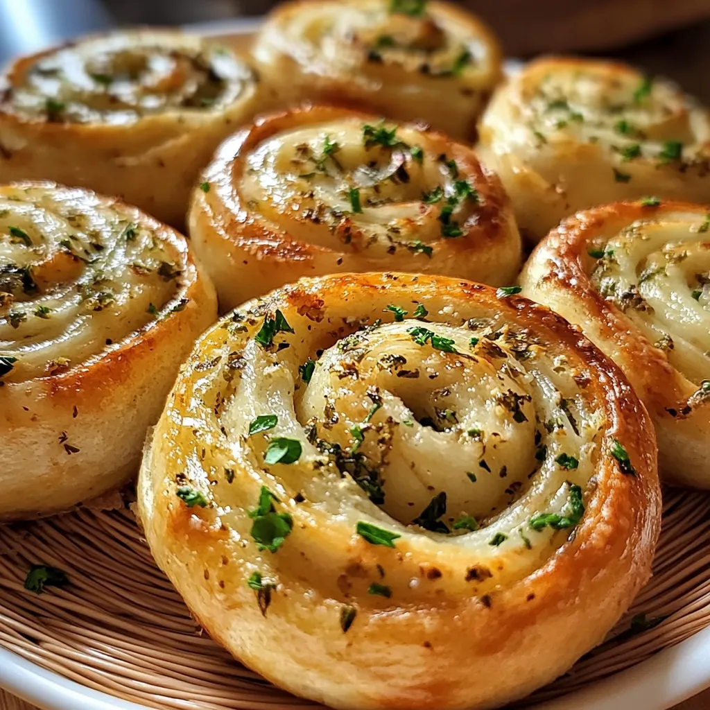 Garlic Swirl Rolls
