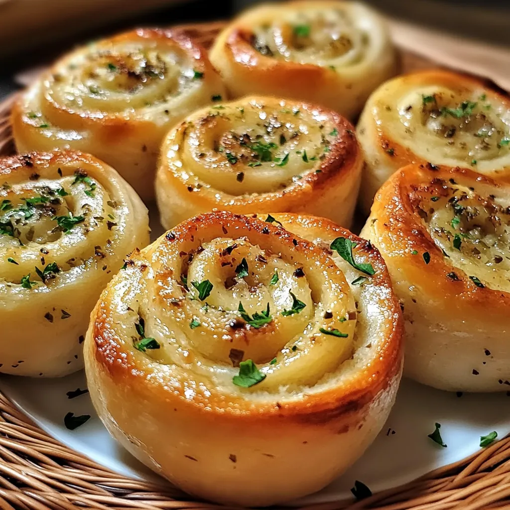 Super Simple Garlic Swirls