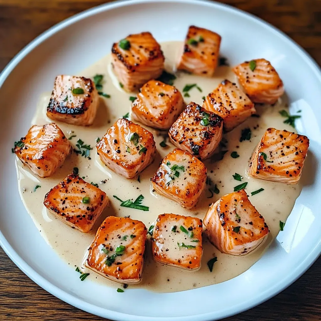 Crispy Spicy Salmon Bites