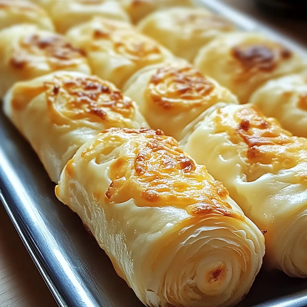 Buttery Cheesy Garlic Rolls
