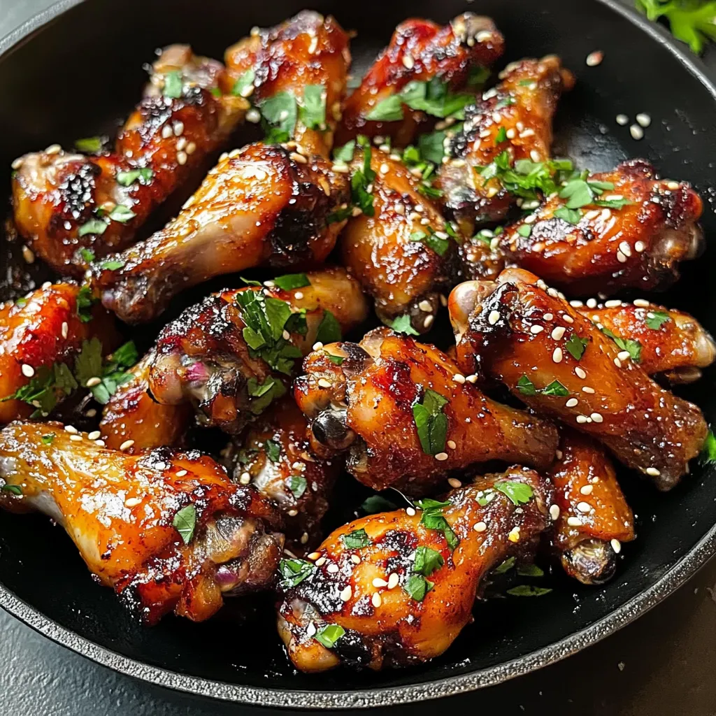 Easy Sweet and Spicy Chicken Wings