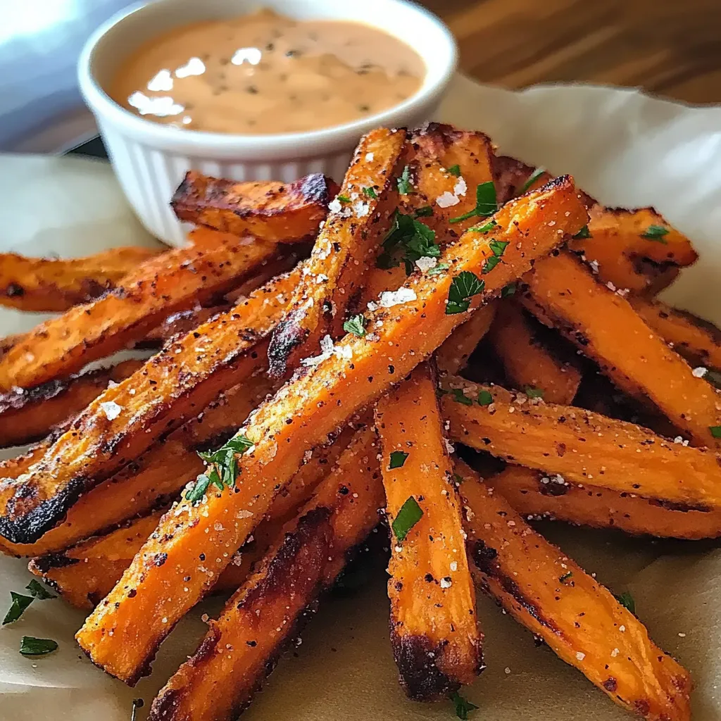 Crispy Oven Baked Sweet Potato Fries
