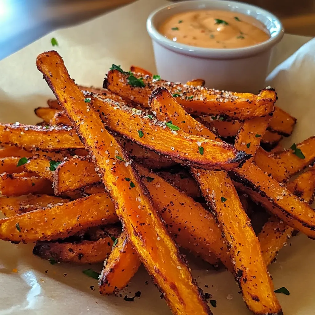 Crispy Oven Baked Sweet Potato Fries