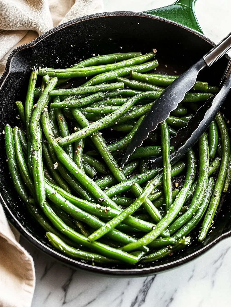 Sautéed Green Beans How-To