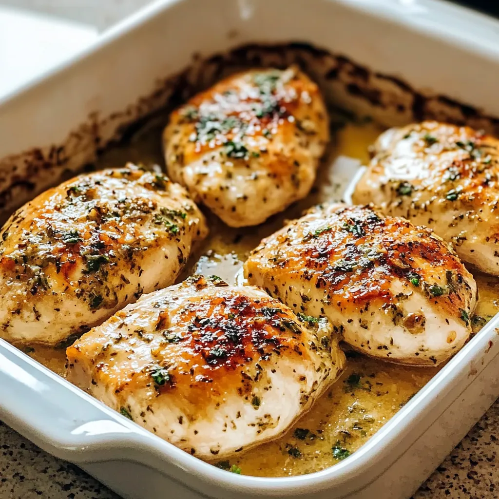 Juicy Baked Ranch Chicken Plate