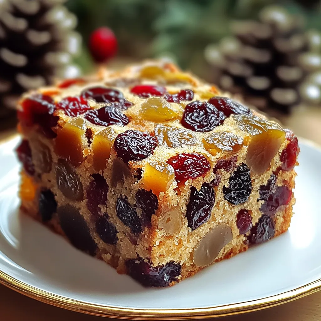 Old-Fashioned Fruit Cake