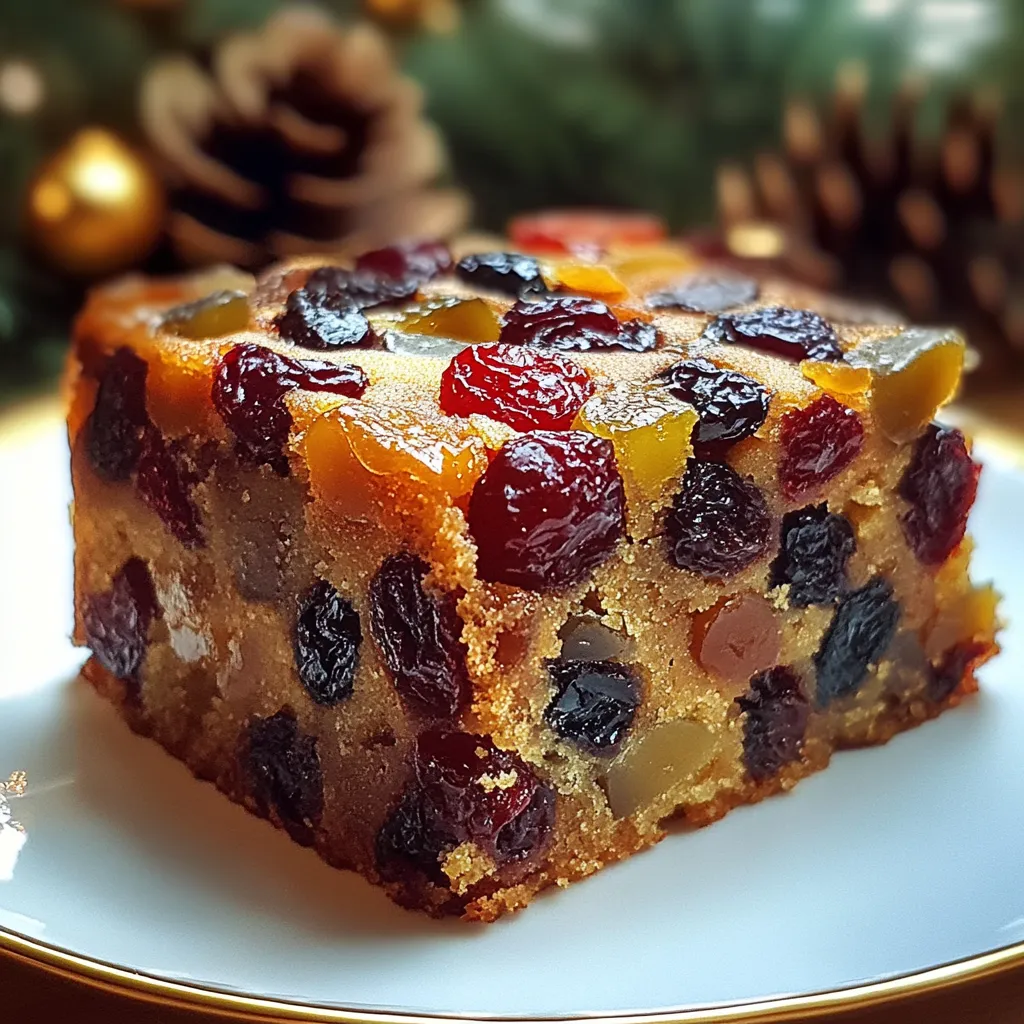 Yummy Classic Fruit Cake
