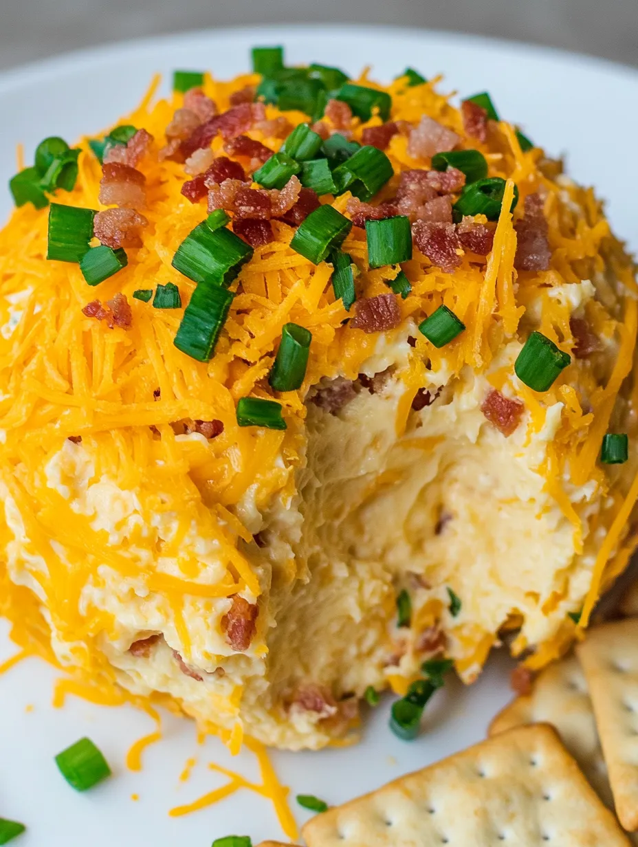 Jalapeño Popper Cheese Ball Snack