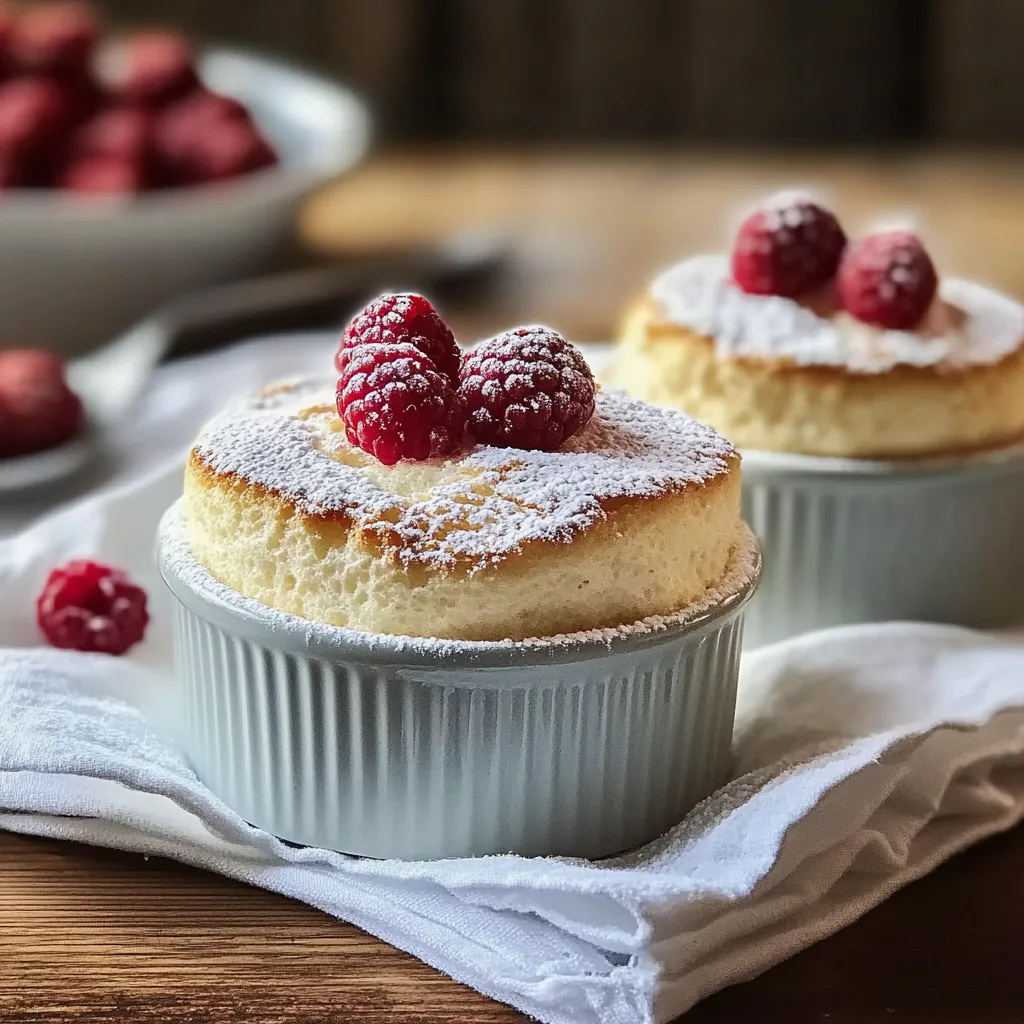 Fluffy Vanilla Soufflé Delight