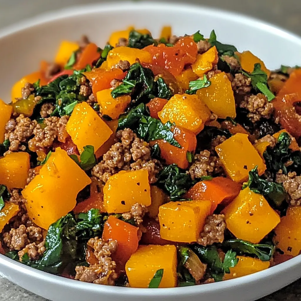 Turkey Sweet Potato Skillet