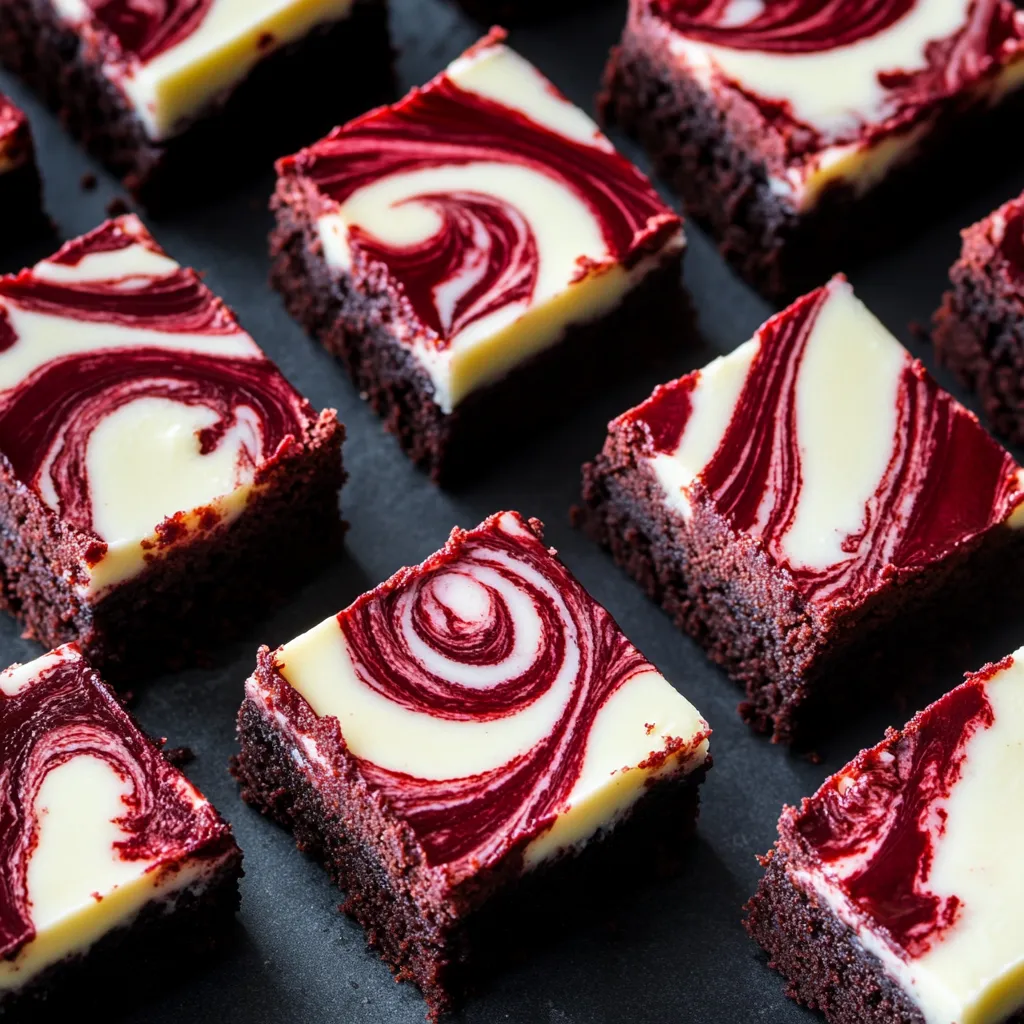 Red Velvet Cheesecake Brownies