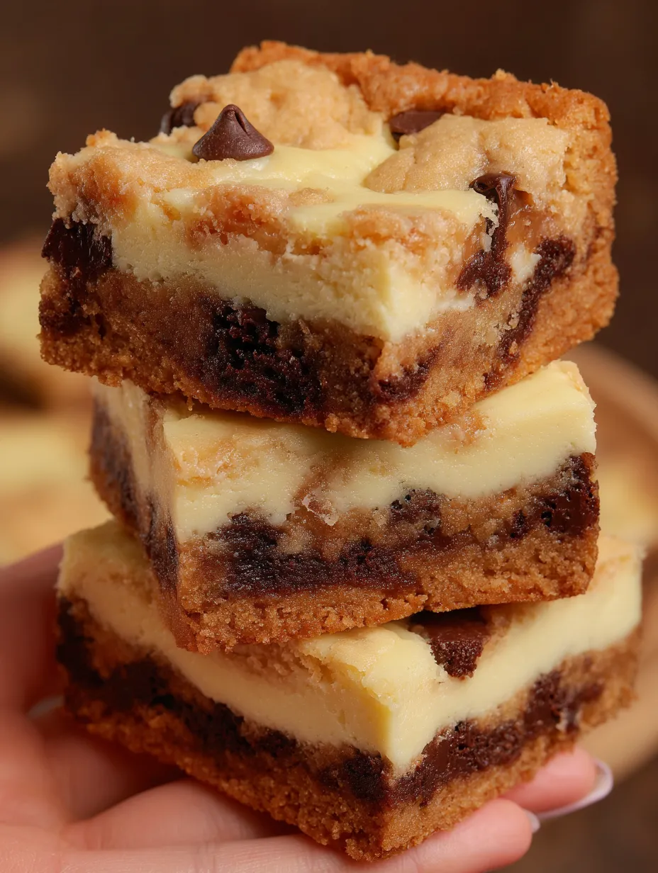A stack of chocolate chip cookies.