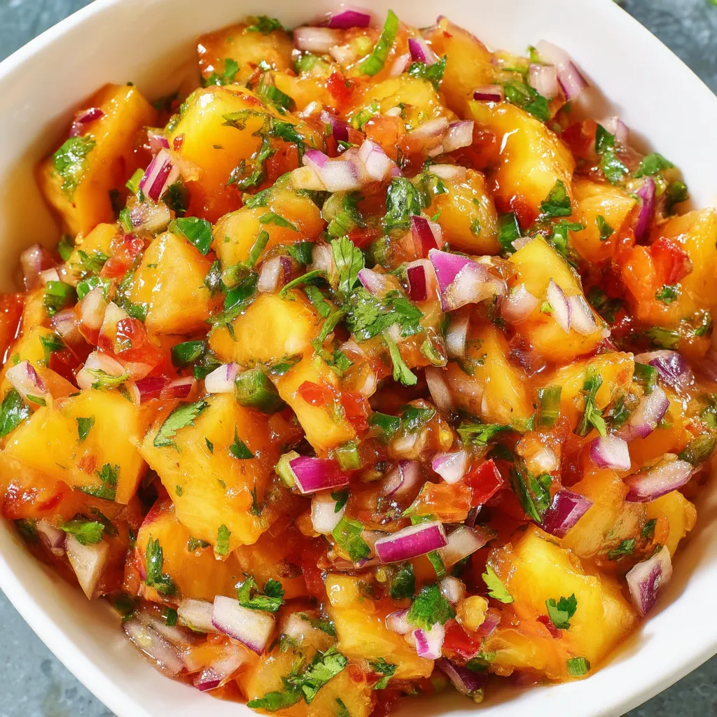A bowl of fruit with onions and peppers.