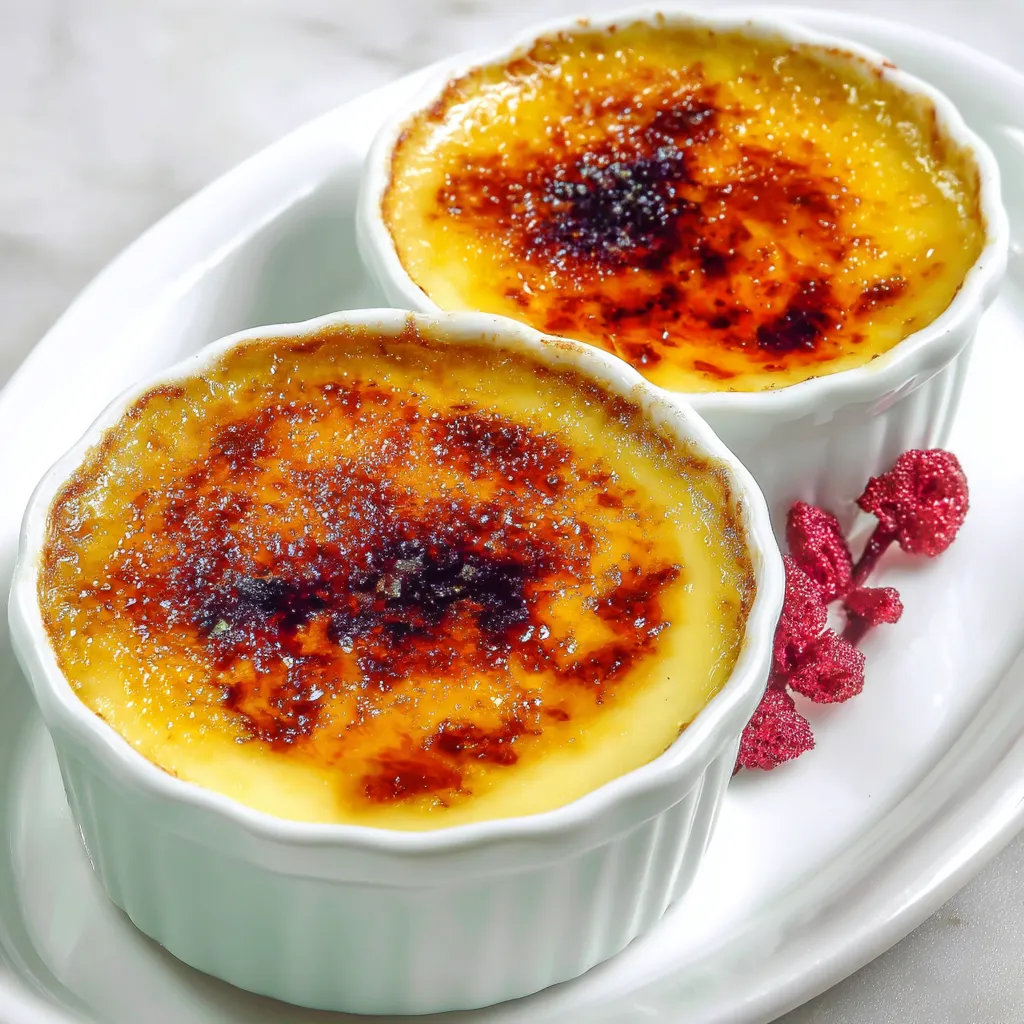 Two small desserts in white bowls.