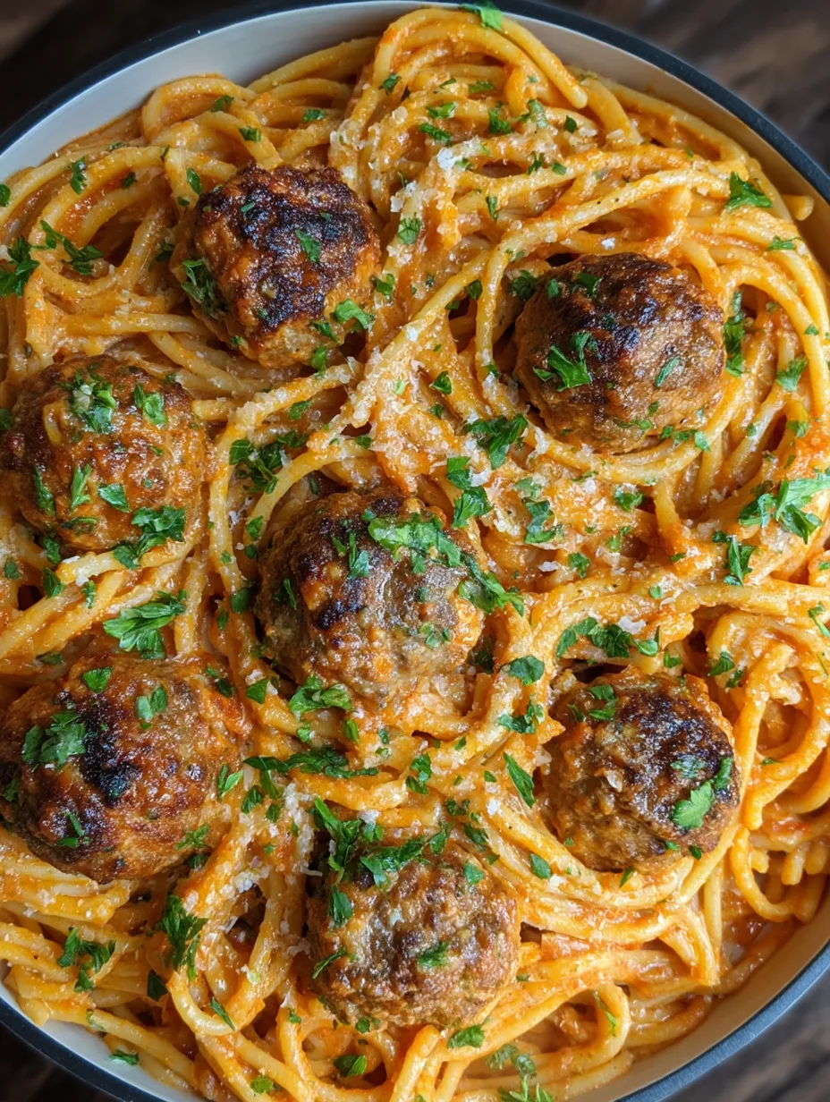 A bowl of spaghetti with meatballs.