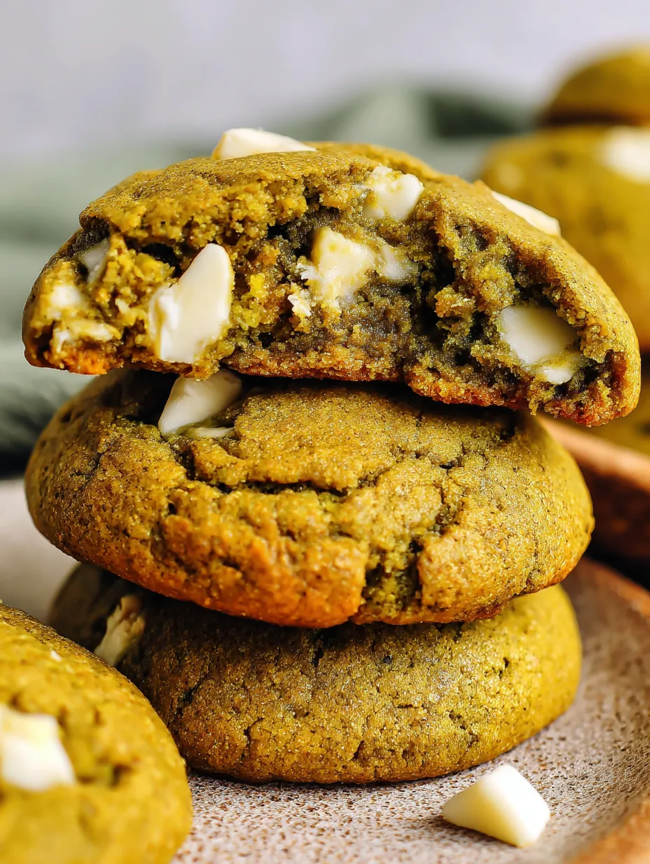 A stack of cookies with white frosting.