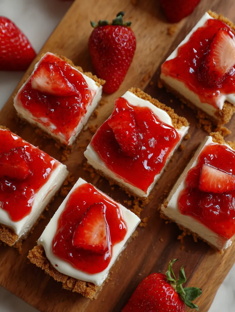 A plate of desserts with strawberries and cream.